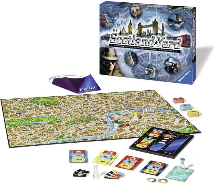 Image du produit Ravensburger Scotland Yard (Allemand, Français, Italien, Anglais)