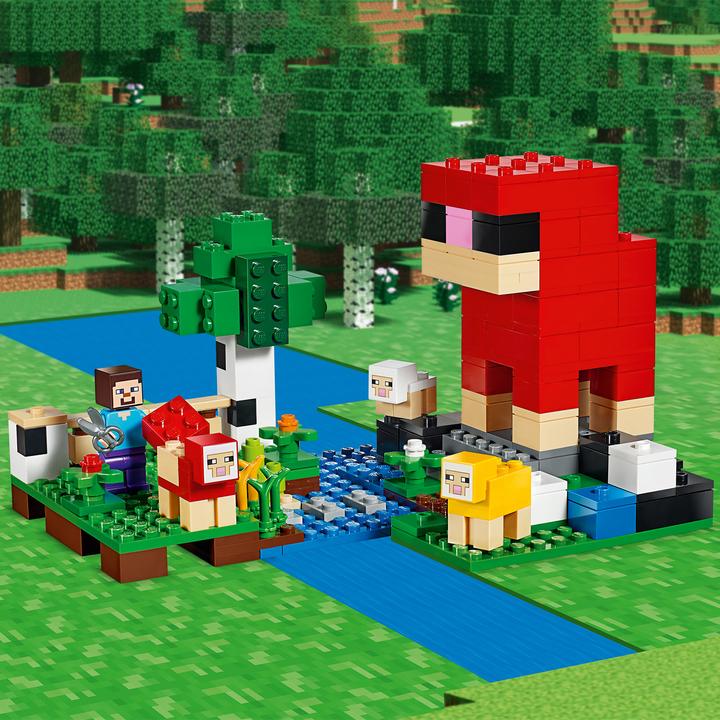 Actual product image LEGO The sheep farm (21153, LEGO Minecraft)