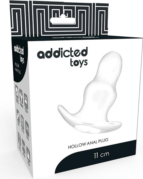 Actual product image Addicted toys Anal Plug with Hollow Tunnel
