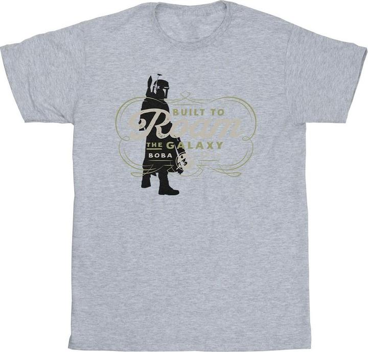 Star Wars The Book Of Boba Fett Built To Roam TShirt (XXL)