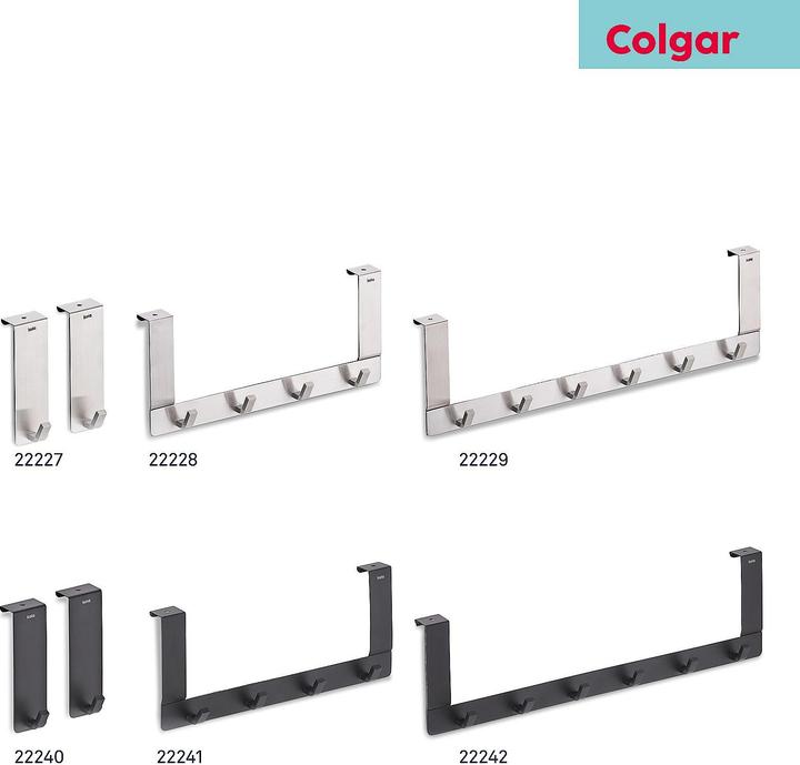 Produktbild Kela Türgarderobe Colgar
