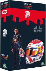 Productafbeelding GP Sport Puzzel 3D Formule 1 Helm Max Verstappen 30X25X23 Cm (55 onderdelen)