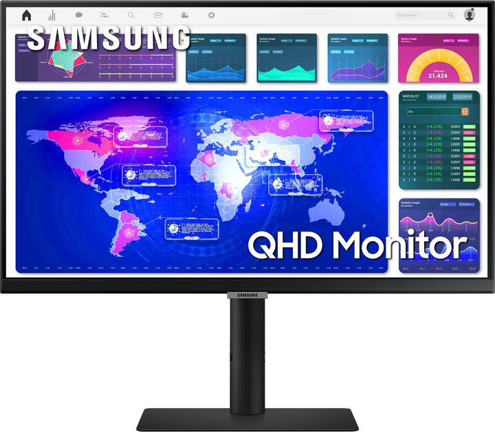 Productafbeelding Samsung S24A600 (2560 x 1440 pixels, 24")