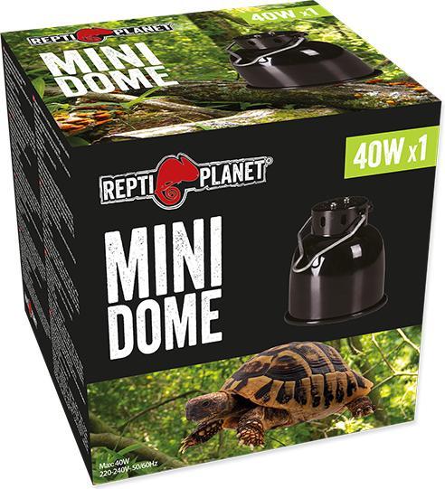 Image du produit Repti Planet Lampe à réflecteur Mini Combo Dome 2 x 40 W (UVB, UVA)