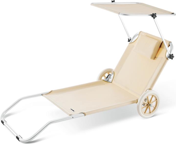 Actual product image Casaria Sun lounger (150 cm)