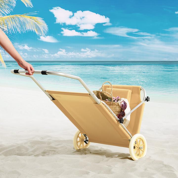 Actual product image Casaria Sun lounger (150 cm)