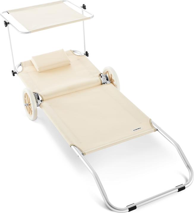 Actual product image Casaria Sun lounger (150 cm)