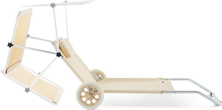 Actual product image Casaria Sun lounger (150 cm)