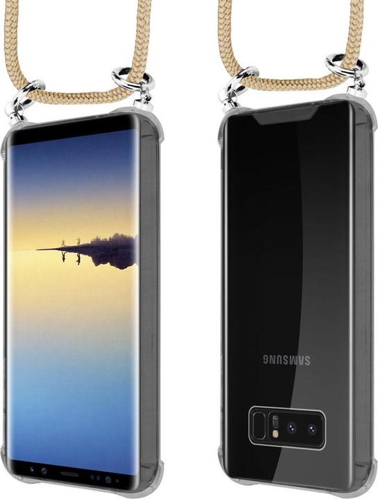 Produktbild Cadorabo TPU Handy Kette SILBER Cover