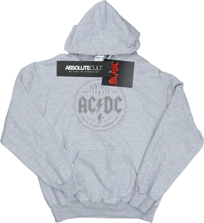 AC/DC Rock N Roll Damnation Black Kapuzenpullover