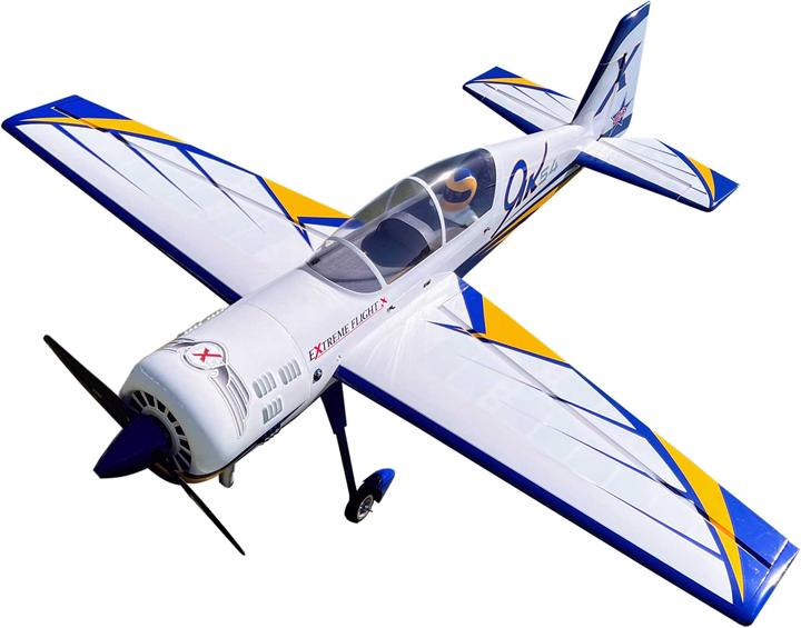 Extremeflight-RC YAK 54 EXP 85" Weiss/Blau Kunstflugmodell