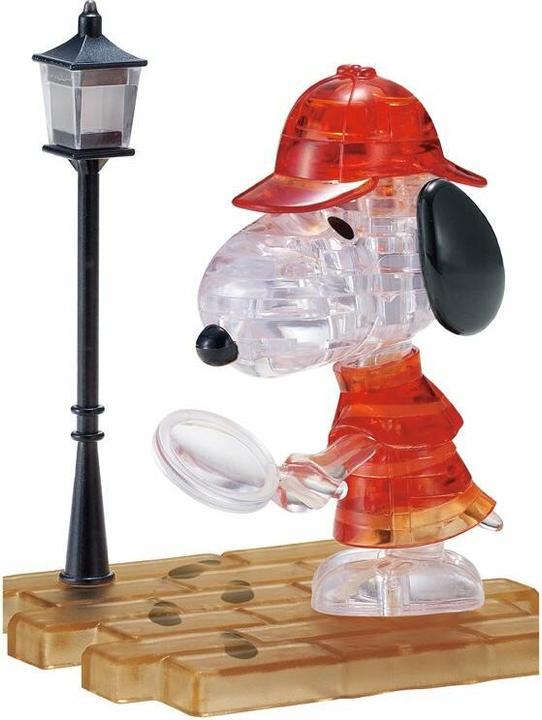 Actual product image HCM Kinzel Crystal Puzzle - Snoopy Detective (34 pieces)