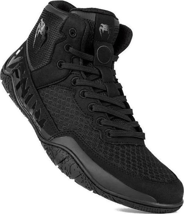Venum Wrestling Schuhe / Elite / Schwarz-Schwarz / EU 44 (44)