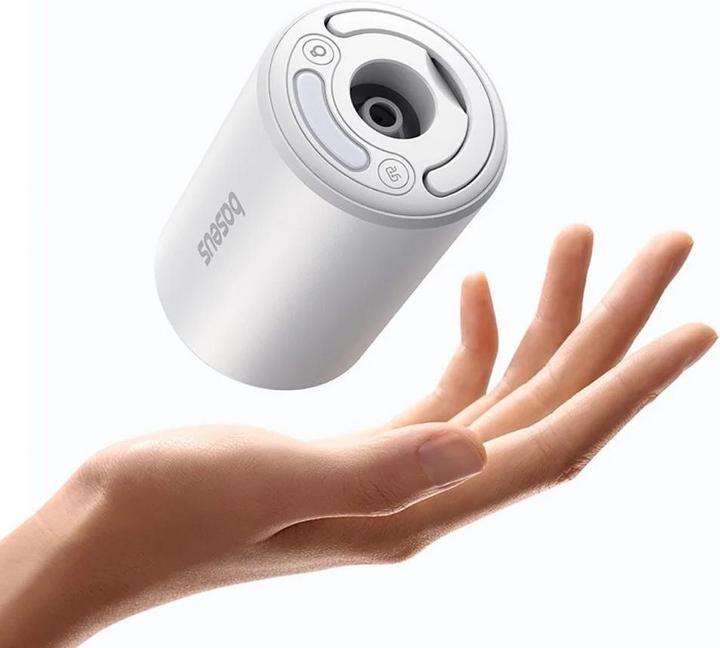 Immagine prodotto Baseus Pompa ad aria portatile PocketGo serie Pro, bianco stellare (Display integrato, Microfono incorporato, Accumulatore di carica elettrica)