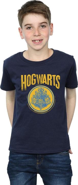 Actual product image Boys Hogwarts Circle Crest T-Shirt (152, 158)