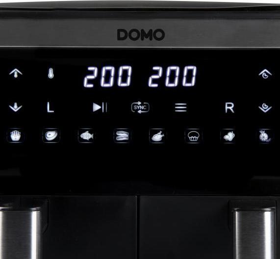 Actual product image Domo DO537FR Deep fryer Overheating protection, timer function, with display, non-stick coating