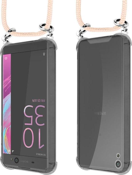 Produktbild Cadorabo TPU Handy Kette SILBER Cover