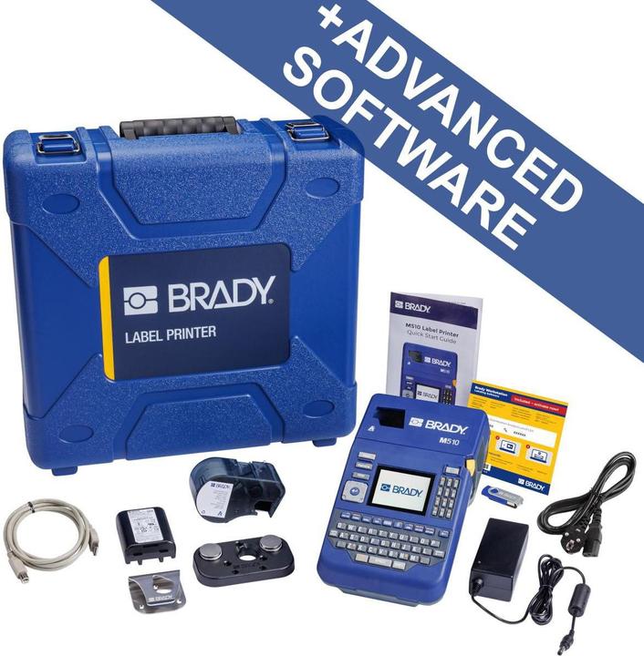 Actual product image Brady M510 Portable Label Printer