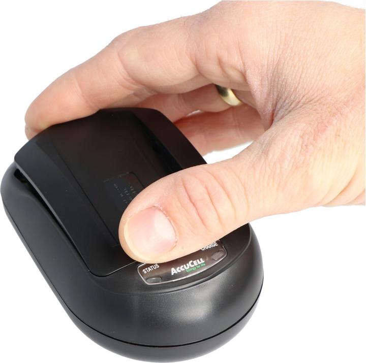 Actual product image AccuCell Quick charger suitable for Nikon EN-EL15, D7000 battery (Charger)