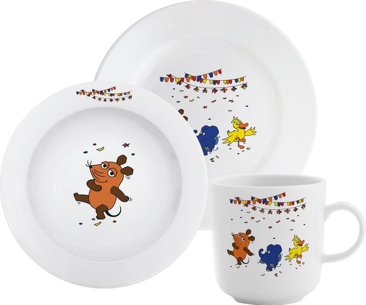 Produktbild Kahla DieMaus Kinderset 3tlg.