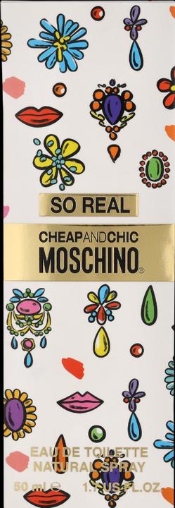 Actual product image Moschino Cheap & Chic So Real Eau De Toilette Spray (Eau de toilette, 50 ml)