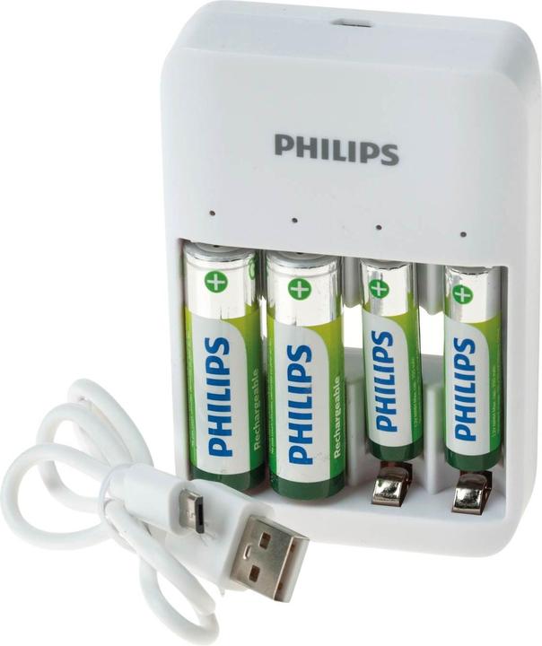 Immagine prodotto Philips SCB4013NB (1 pz., AAA, AA, 1300 mAh, Batteria + Caricabatterie)