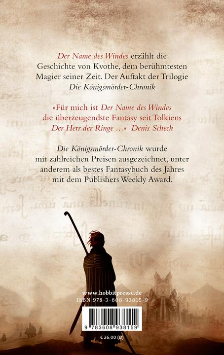Actual product image Der Name des Windes (German, Jochen Schwarzer, Patrick Rothfuss, 2008)