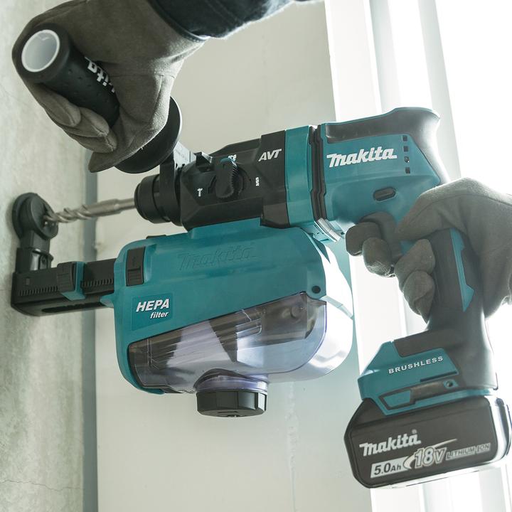 Immagine prodotto Makita Martello combinato a batteria 18V SDS-Plus 18mm DHR182ZU (Batteria ricaricabile)