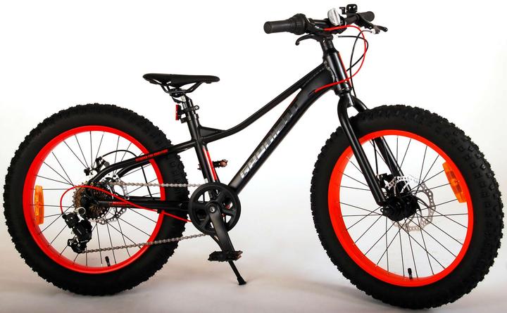 Immagine prodotto Volare Gradiente Kinderfiets Jongens 20 pollici Zwart Oranje Rood 6 speed Prime Collection (20")