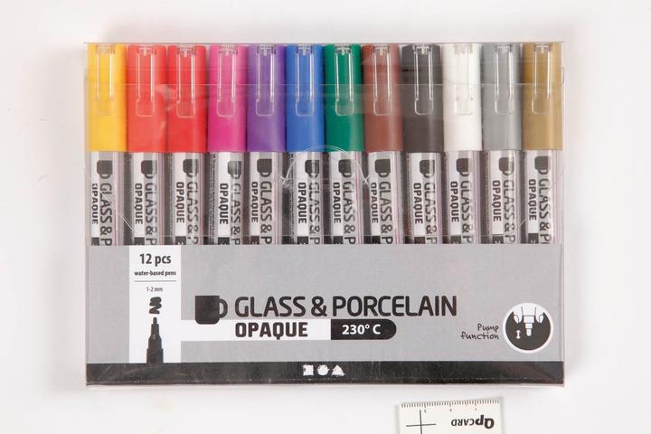 Produktbild Creativ Company Porzellanmarker und Glasmarker (Mehrfarbig, 2 mm, 12 x)
