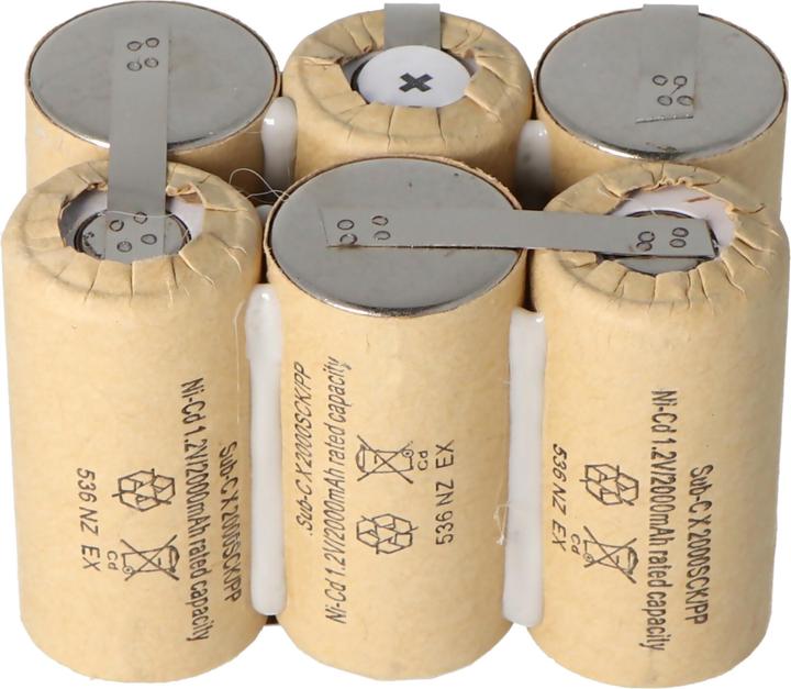 Actual product image AccuCell Battery for Black & Decker Dustbuster Extreme