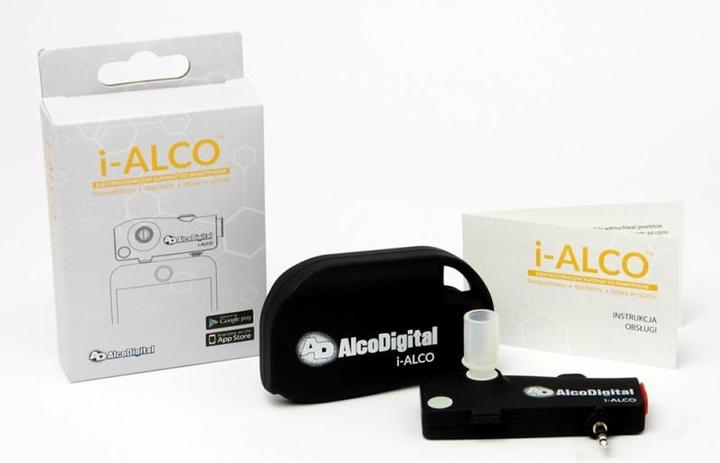 Produktbild AlcoDigital i-ALCO – Elektrochemischer Alkoholtester für Android- und iOS-Smartphones