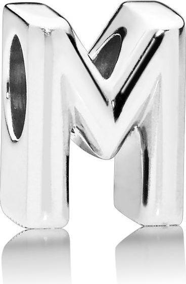 Actual product image Pandora Letter M (Silver)