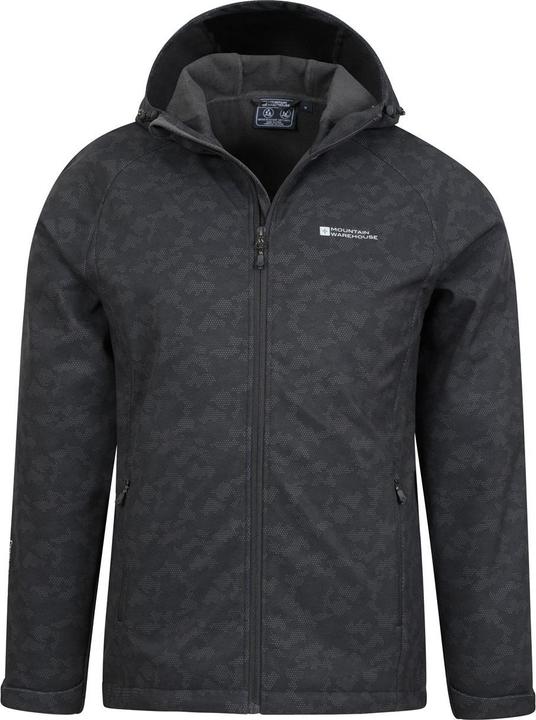 Immagine prodotto Mountain Warehouse Exodus Giacca Soft Shell Idrorepellente Uomo (XXS)