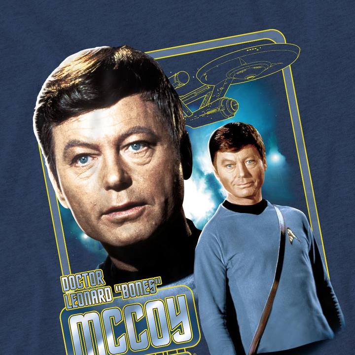 Actual product image Unisex Adult Leonard McCoy T-Shirt (3XL)
