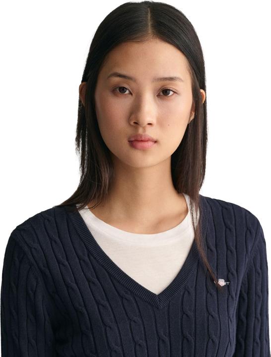 Immagine prodotto GANT Stretch Cotton Cable V-Neck (XXL)