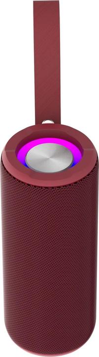 Denver Altoparlante portatile BTV-213BD, rosso (3 h, Porta USB)