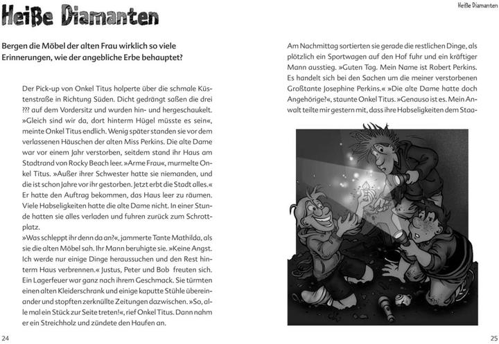 Produktbild Die drei??? Kids: Schattendiebe. 30 spannende Ratekrimis! (Deutsch, Ulf Blanck, Stefanie Wegner, 2022)