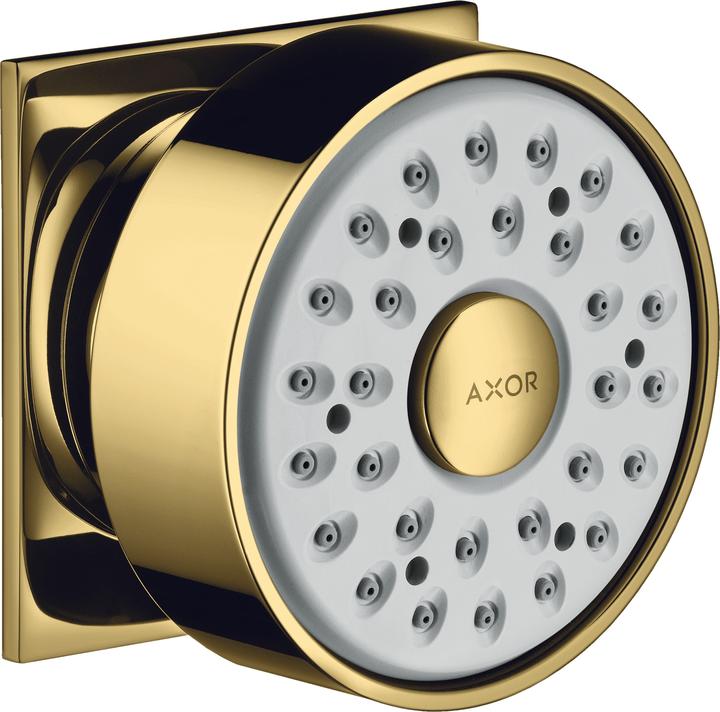 Produktbild hansgrohe Seitenbrause 1 jet Rosette eckig (5 l/min)
