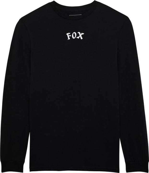 Fox Tee 24 Race Crew Ls Prem Blk