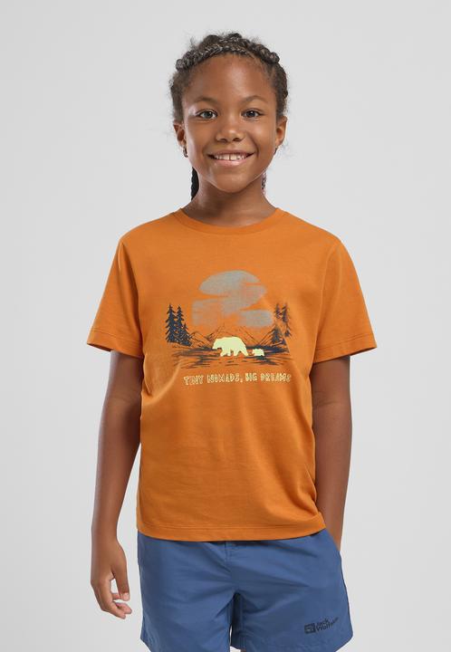 Actual product image Jack Wolfskin Graphic Cotton T Kids (140)