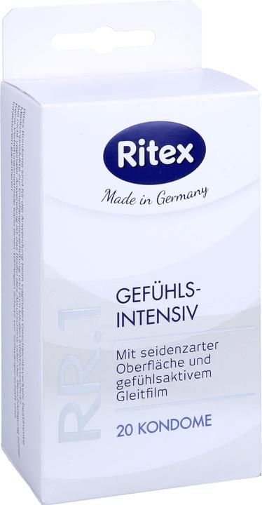 Actual product image Ritex RR.1" Sensation Intensive, 20 condoms for a 100% natural sensation experience (20 pcs.)