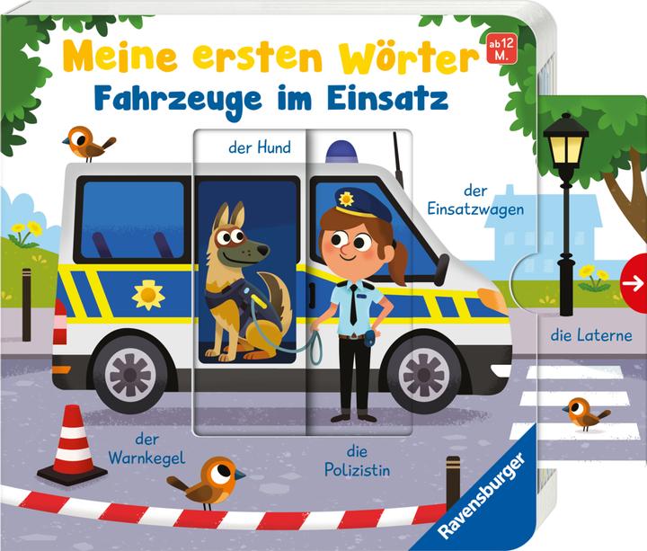 Actual product image Ravensburger My first words: Vehicles in use (German)