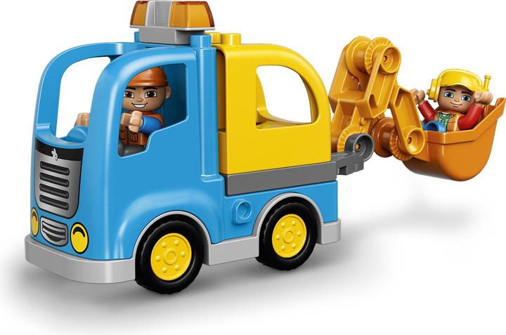 Actual product image LEGO excavator truck (10812)