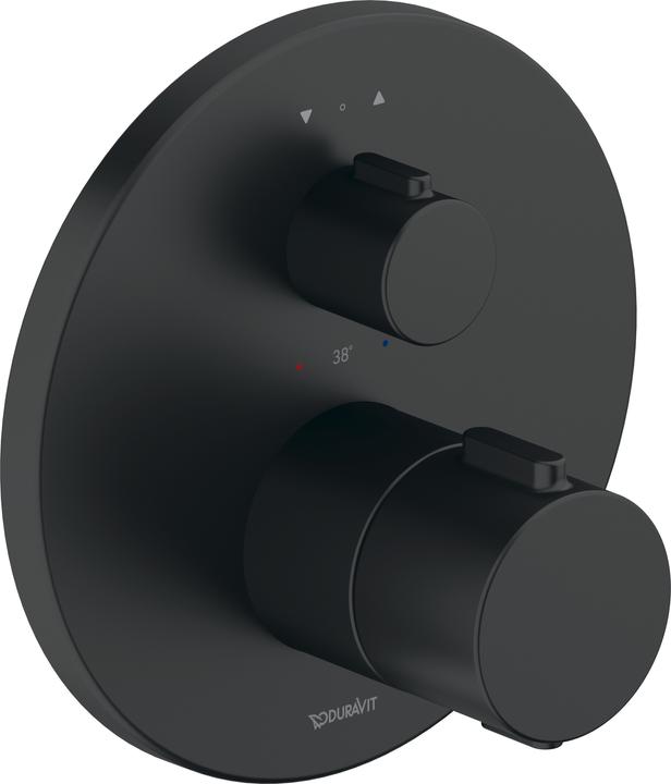 Produktbild Duravit Thermostatarmatur, Thermostat Unterputz, 2 Verbraucher, Rund, TH42000140