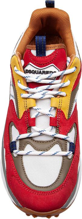Produktbild Dsquared2 multicolor suede and mesh bubble sneakers (42)
