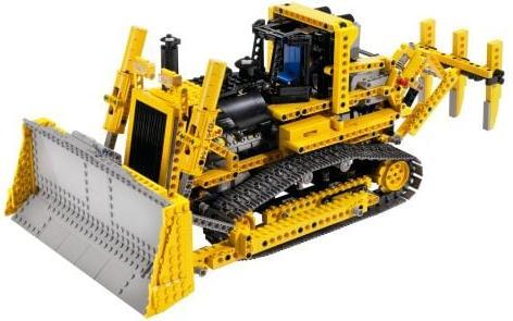 Immagine prodotto LEGO Technic End-Of-Live Set RC Bulldozer (mit Motor) - 8275 NEU! Teile 1384x (8275)
