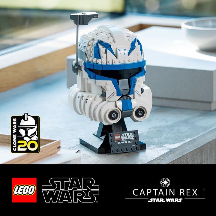 Actual product image LEGO Captain Rex Helmet (75349, LEGO Star Wars)