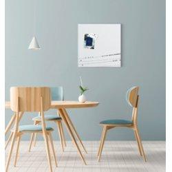 Actual product image Sigel Glass Magnet Board Artverum with Design (Magnet board, 48 x 48 cm)