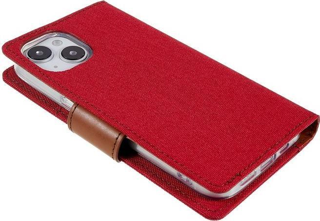 Actual product image Goospery Canvas Diary Series (Apple iPhone 14 Plus)